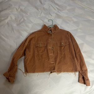 cropped American Eagle jacket